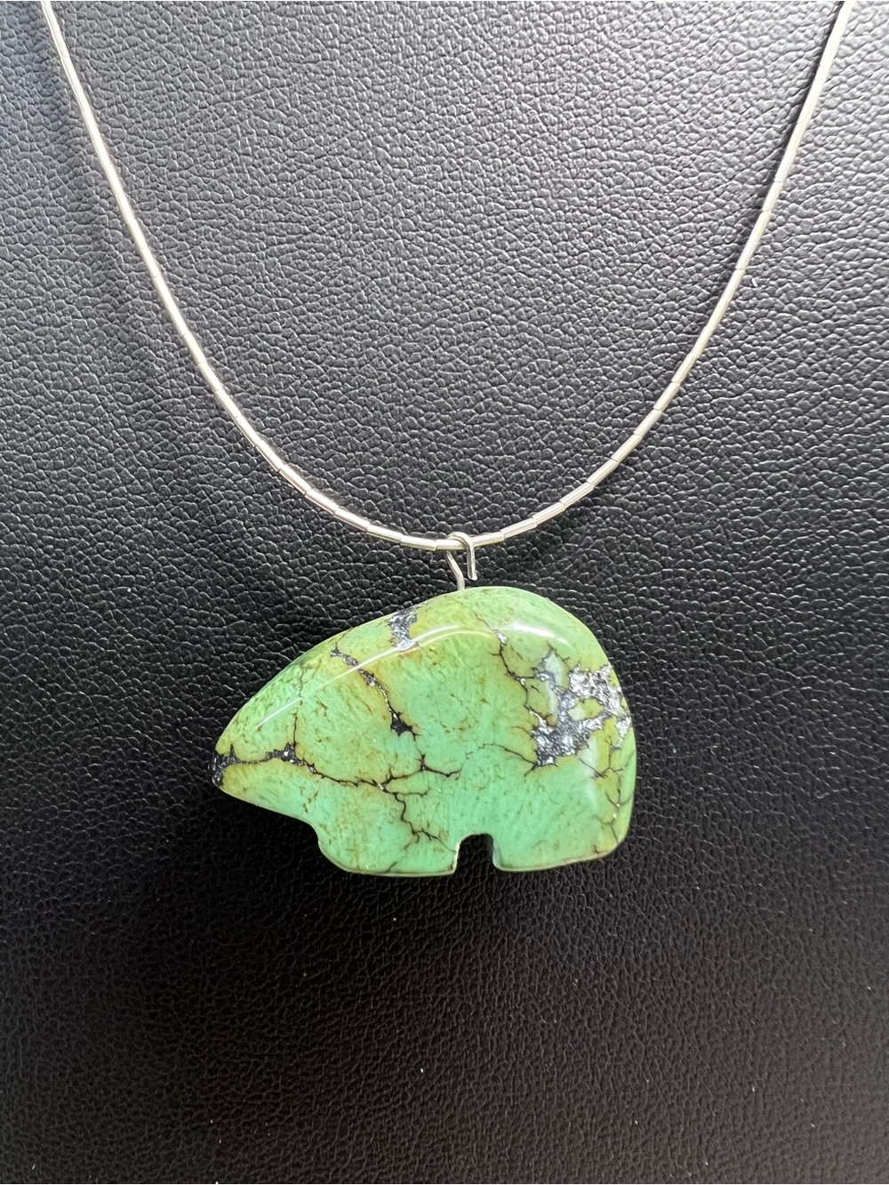 Native American Spirit Bear Necklace - Picture 2 of 4